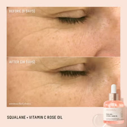 Biossance Squalane + Vitamin C Rose Firming Oil