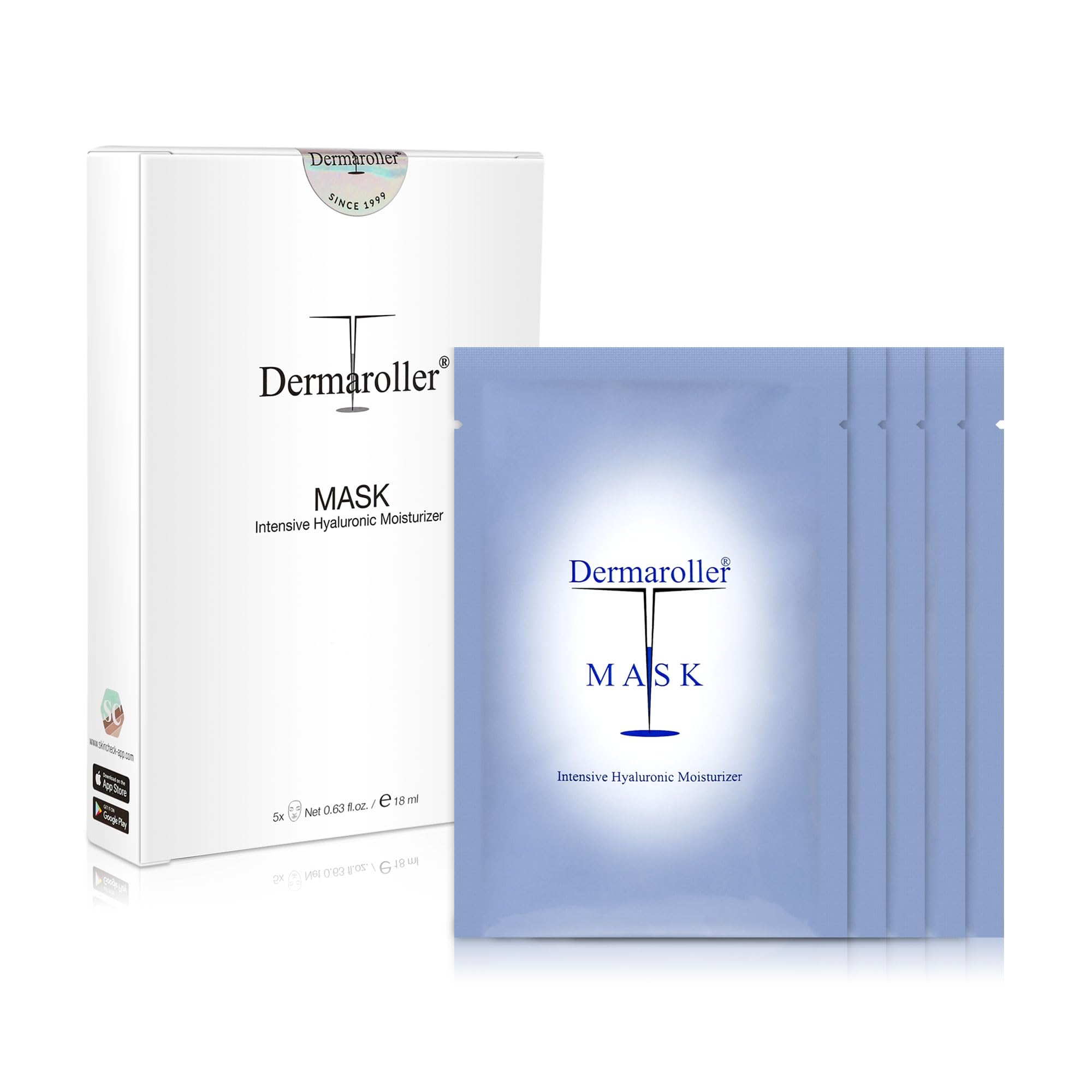 Dermaroller Silk Face Masks
