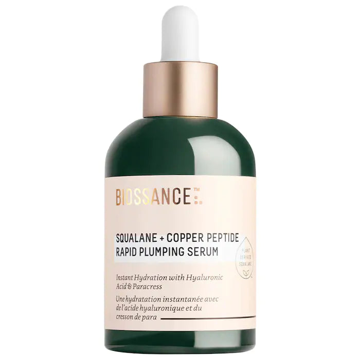 Biossance Squalane + Copper Peptide Rapid Plumping Serum 50ML